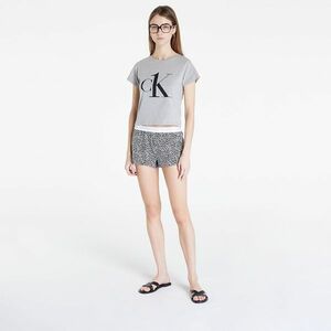 Calvin Klein Ck1 Sleep Short Set Grey Top/ Bag Mini Giraffe/ Grey kép