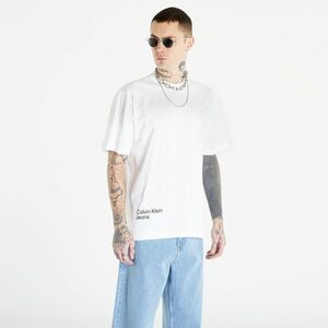 Calvin Klein Jeans Blurred Colored S/S T-Shirt White kép