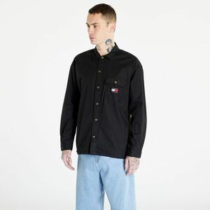 Tommy Jeans Classic Solid Overshirt Black kép