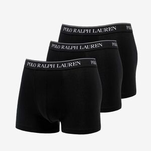 Ralph Lauren Stretch Cotton Boxer 3-Pack Black kép