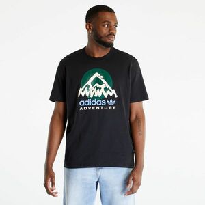 adidas Adventure Mountain Front T-shirt Black kép
