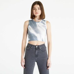 Calvin Klein Jeans Motion Blur Aop Rib Tank Top Grey kép