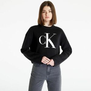 Calvin Klein Jeans Blown Up Ck Loose Pullover Black kép