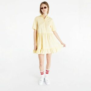 Tommy Jeans Poplin Tiered Ss Shirt Dress Yellow kép