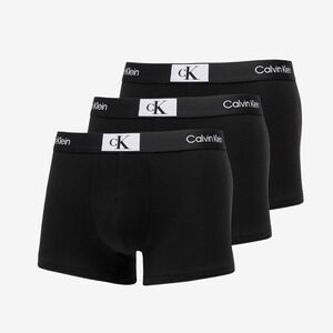 Calvin Klein ´96 Cotton Stretch Trunks 3-Pack Black/ Black/ Black kép