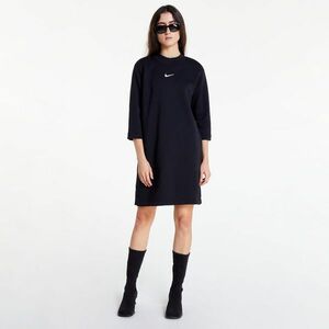 Nike Sportswear Phoenix Fleece 3/4-Sleeve Dress Black kép