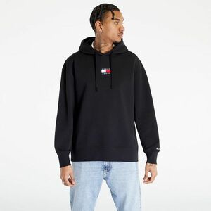 Tommy Jeans Relaxed College Pop Hoodie Black kép