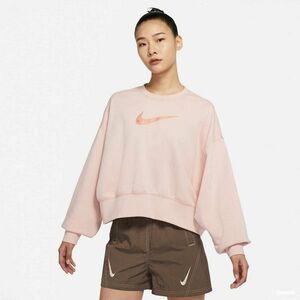 Nike Sportswear Swoosh Cropped Sweatshirt Pink kép