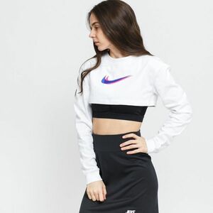 Nike Sportswear Long Sleeve Crop Top White kép