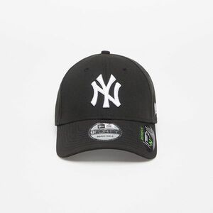 New Era New York Yankees Repreve League Essential 9FORTY Adjustable Cap Black/ White kép