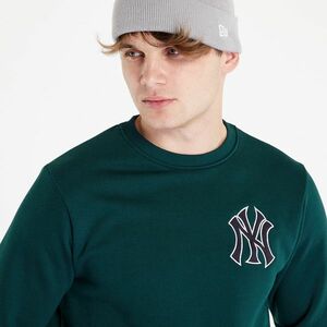 New Era New York Yankees Heritage Crew Neck Sweatshirt Dark Green/ Navy kép