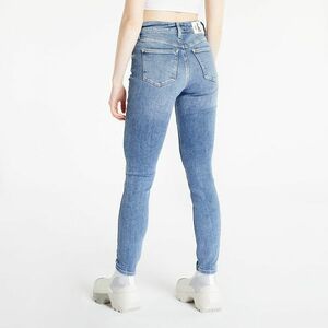 Calvin Klein Jeans High Rise Skinny Pants Blue kép