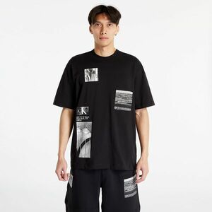 Calvin Klein Jeans Multi Landscape Grap Short Sleeve T-Shirt Black kép