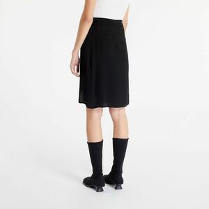 Calvin Klein Jeans Tie Detail Midi Skirt Black kép