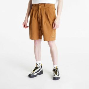 Nike Life Men's Pleated Chino Shorts Ale Brown/ White kép
