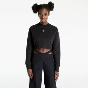 Calvin Klein Jeans Open Back Crew Neck Black kép