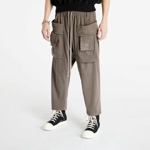 Rick Owens DRKSHDW Creatch Cargo Cropped Drawstring Pants Dust kép