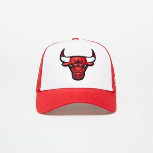 New Era Chicago Bulls Team Colour A-Frame Trucker Cap Red/ White kép