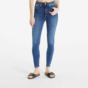 Calvin Klein Jeans High Rise Super Skinny Ankle Denim Dark kép