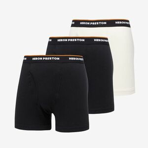 Heron Preston Logo Trunk 3 Pack Black/ White kép