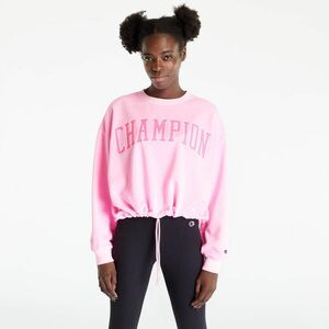 Champion Crewneck Croptop Sweatshirt Pink kép