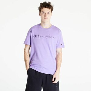 Champion Crewneck T-Shirt Purple kép