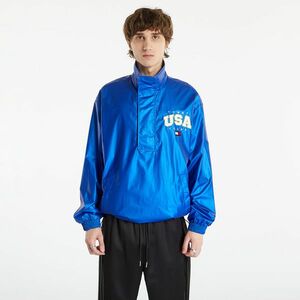Tommy Jeans Relaxed Metallic Popover Jacket Ultra Blue kép