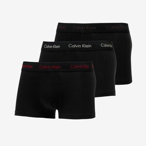 Calvin Klein Cotton Stretch Low Rise Trunk 3-Pack Black kép
