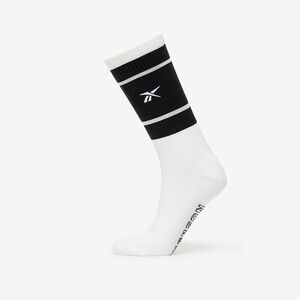 Reebok Classics Basketball Socks 1-Pack White/ Black kép