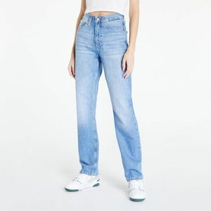 Calvin Klein High Rise Straight Jeans Denim Light kép