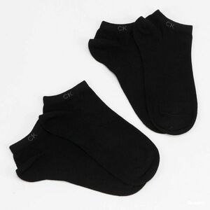 Calvin Klein Womens Flat Knit Liner 2-Pack Black kép