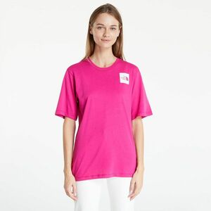 The North Face W Relaxed Fine T-Shirt Pink kép