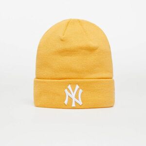 New Era New York Yankees League Essential Beanie Hat Dark Yellow kép