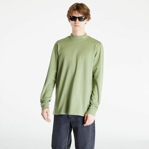 Nike Sportswear Long Sleeve Mock-Neck Shirt Oil Green/ White kép