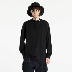 Nike Sportswear Long-Sleeve Mock-Neck Shirt Black/ White kép