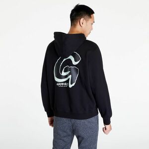 Gramicci Big G-Logo Hooded Sweatshirt Black kép
