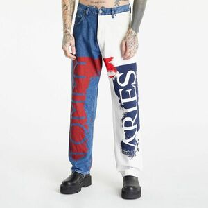 Tommy Jeans x Aries Flag Denim Pants Desert Sky kép