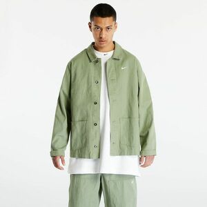 Nike Sportswear Men's Unlined Chore Coat Oil Green/ White kép