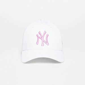 New Era New York Yankees League Essential 9FORTY Adjustable Cap Optic White/ Wild Rose kép