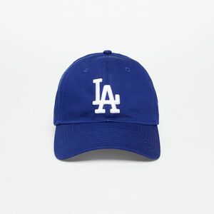 New Era Los Angeles Dodgers League Essential Blue 9TWENTY Adjustable Cap Dark Royal/ Optic White kép