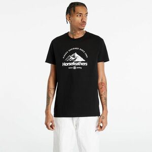 Horsefeathers Mountain Short Sleeve T-Shirt Black kép