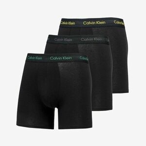 Calvin Klein Cotton Stretch Boxer Brief 3-Pack Black kép
