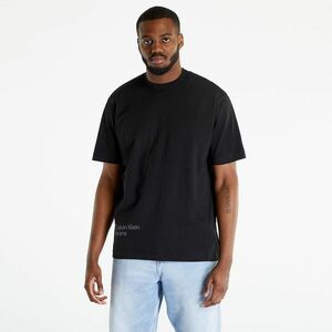 Calvin Klein Jeans Blurred Colored S/S T-Shirt Black kép