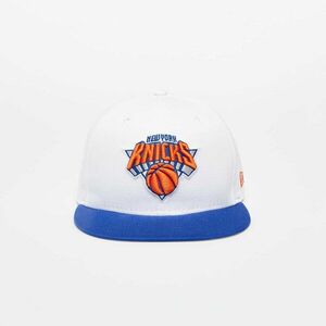 New Era New York Knicks White Crown Team 9FIFTY Snapback Cap White kép