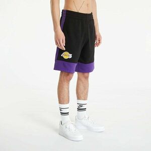 New Era Los Angeles Lakers NBA Colour Block Shorts Black/ True Purple kép