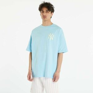 New Era New York Yankees MLB Oversized T-Shirt UNISEX Citrus Blue/ Off White kép