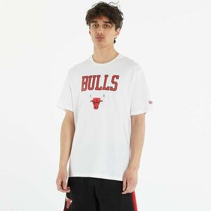 New Era Chicago Bulls NBA Team Logo T-Shirt White/ Front Door Red kép