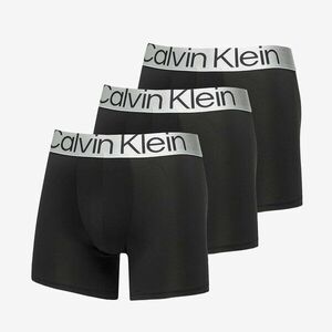 Calvin Klein Reconsidered Steel Microfiber Boxer Brief 3 Pack Black kép