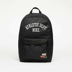 Nike Sportswear Heritage Backpack Black/ Black/ Team Orange kép