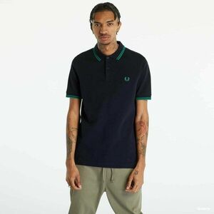 FRED PERRY Twin Tipped Shirt Navy kép